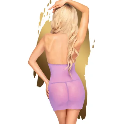 Bedtime Story Purple Babydoll with G String By Penthouse
