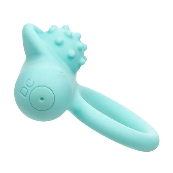 CalExotics Silicone Rechargeable Nubby Lovers Delight Vibrating Penis Ring