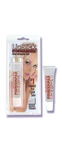 Lipslick cinnamon oral arousal gel