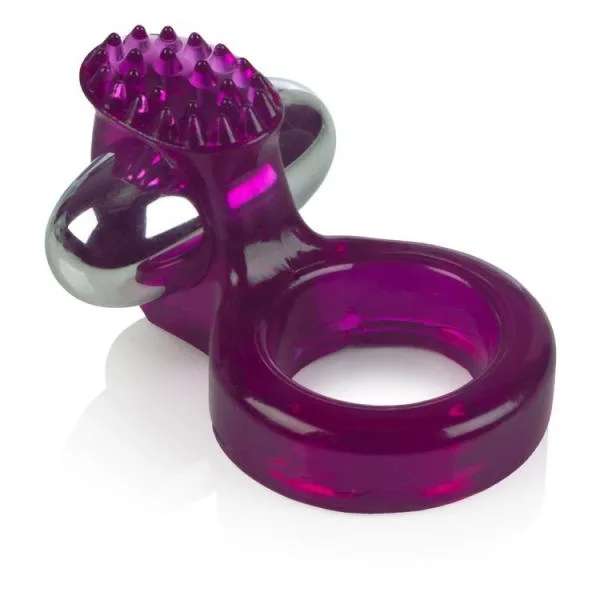 Ring Of Passion Purple Vibrating Cock Ring — image 7 of 8