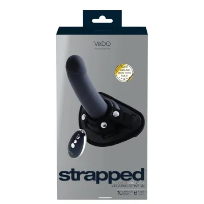 Strapped Rechargeable Strap on Black
