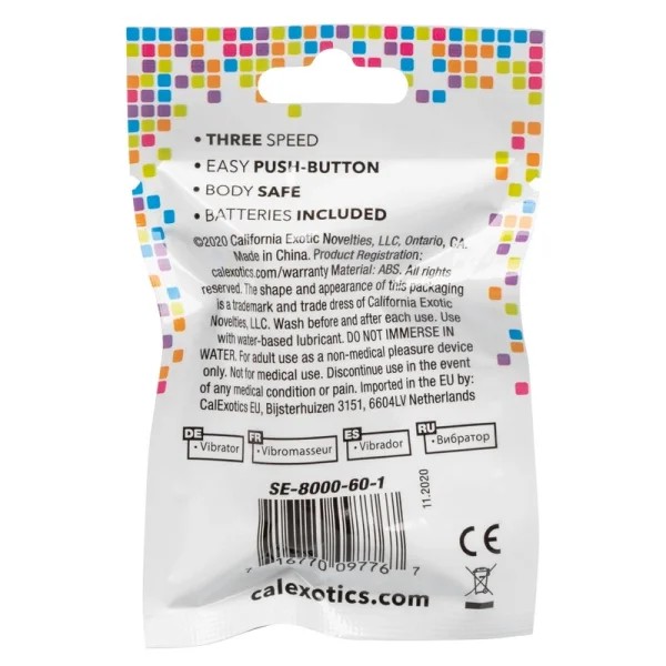 Calexotics Bullet Vibrator Foil Pack Purple — image 4 of 4