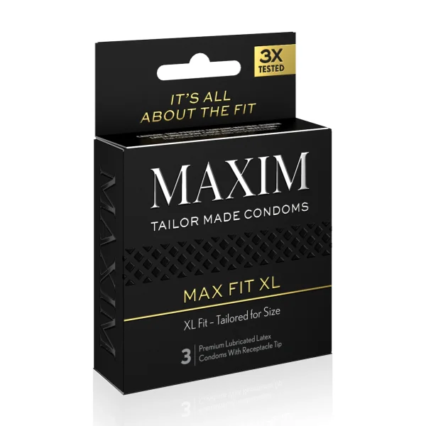 MAXIM Max Fit XL Condoms - 3PK