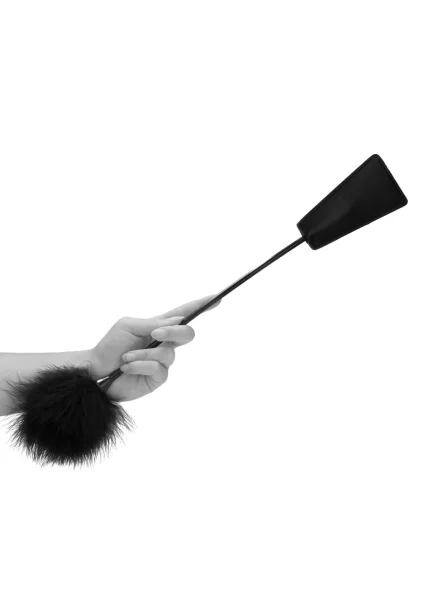 Ouch! Crop with Feather Tickler