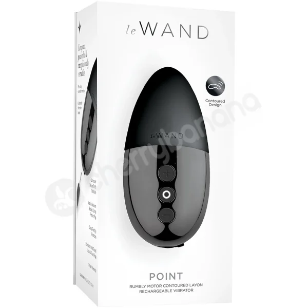 Le Wand Point Black Chrome 15 Function Vibrating Stimulator