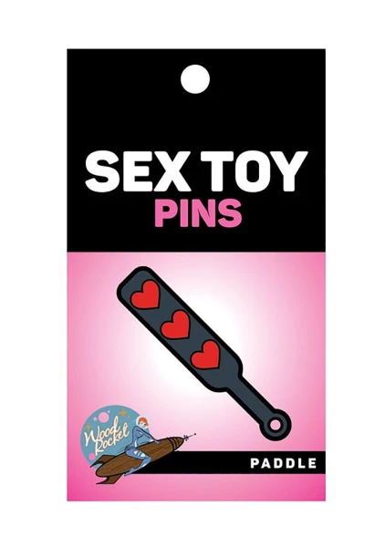 Heart Paddle Pin