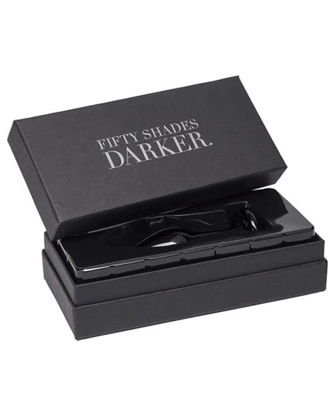 Fifty Shades Darker Something Darker Glass Butt Plug