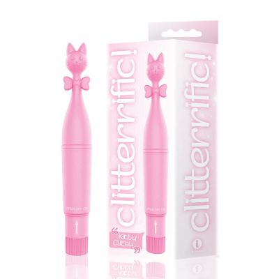 The 9 s Clitterific Kitty Clitty Pink 20 cm Point Clitoral Stimulator