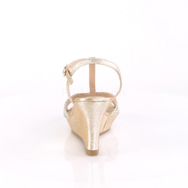 3 inches Heel, 1/4 inches PF Ankle Strap Wedge Sandal — image 4 of 8