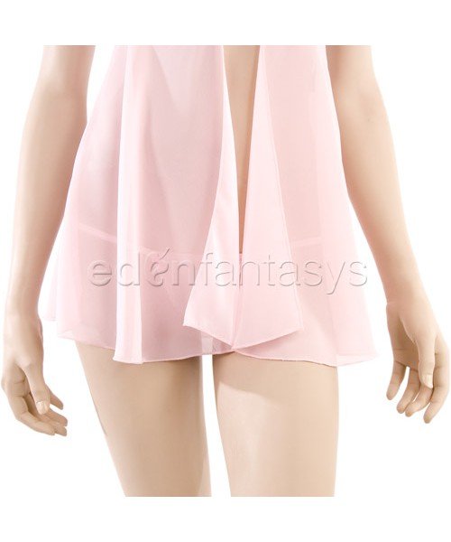 Fetish femme pink babydoll