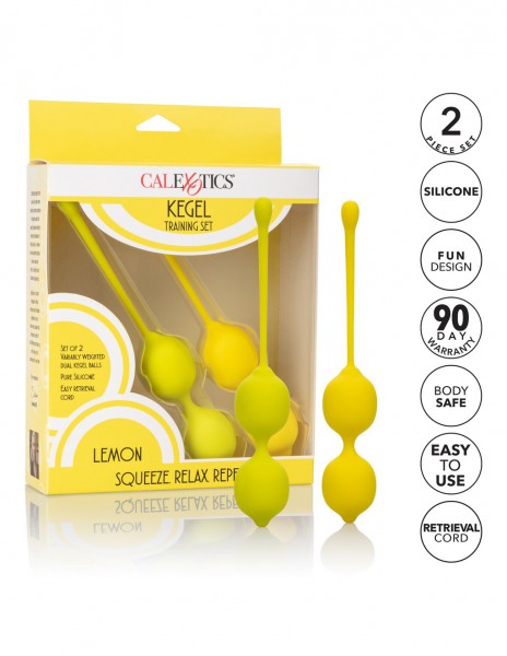 Kegel Training Set - Lemon