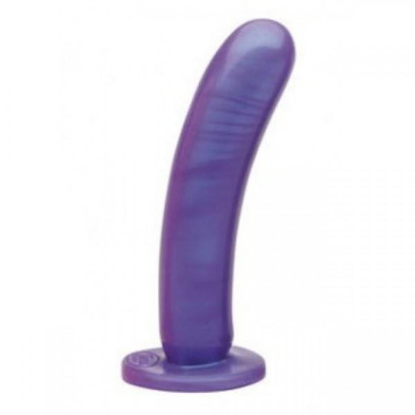 Tantus Silicone Silk Medium Dong - Purple Haze