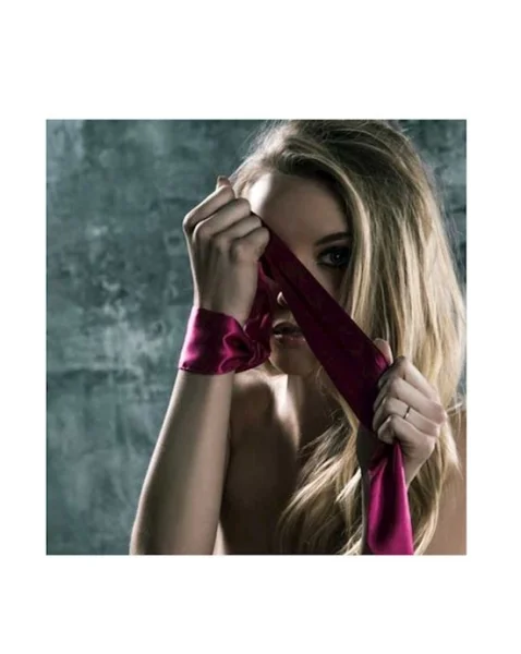 Silky Tie-ups - Pink