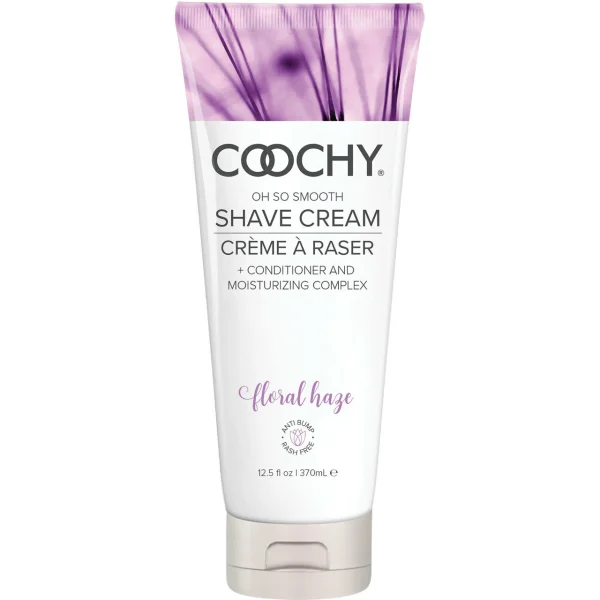 COOCHY Oh So Smooth Shave Cream - Floral Haze 12.5 oz (370 mL)