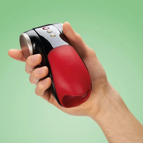 Fun Factory Cobra Libre 2 Vibrating Sleeve - Red/Black