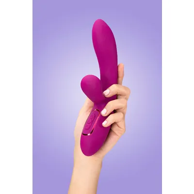 JimmyJane Solis Rabbit 8 7 Stereophonic Heated Rabbit Vibrator