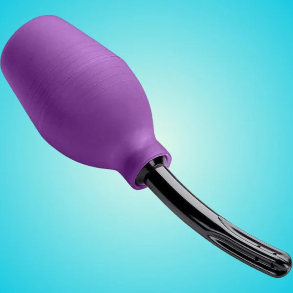 Cloud 9 Fresh + Deluxe Anal Soft Tip Enema Douche with Squeeze Bulb 10.1oz