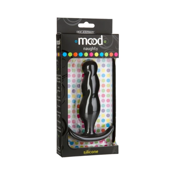 Mood - Naughty 3 - Large Black Silicone Butt Plug — image 8 of 9