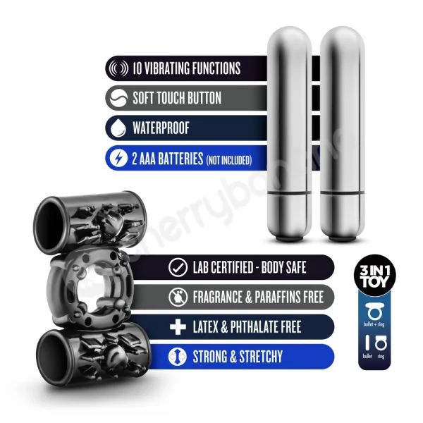 Performance Double Mega Bull Cock Ring