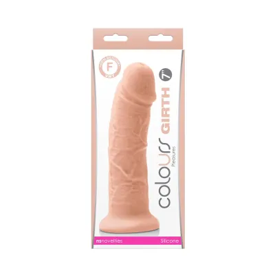 Realistic Dildo Colours Girth 7 Inch Dildo White