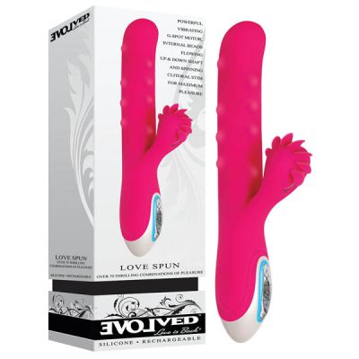 Spun 9 Beaded Rabbit Vibrator