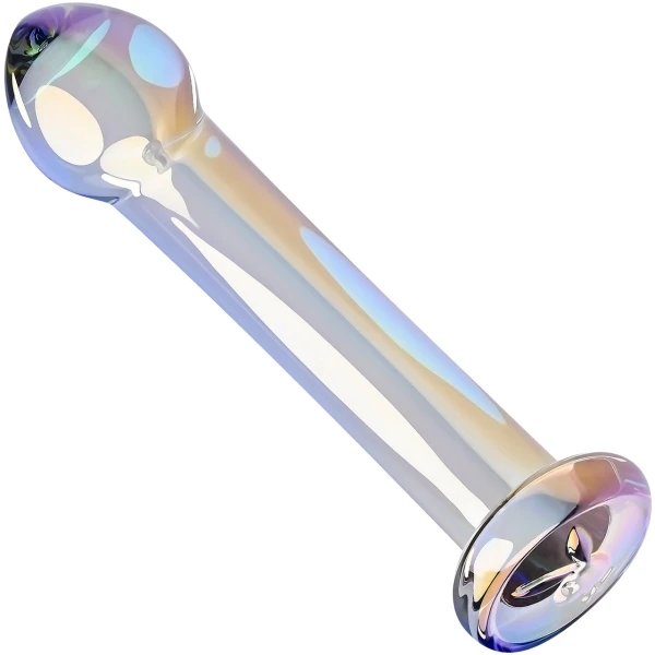 Playboy Pleasure Jewels King G-Spot & P-Spot Glass Dildo