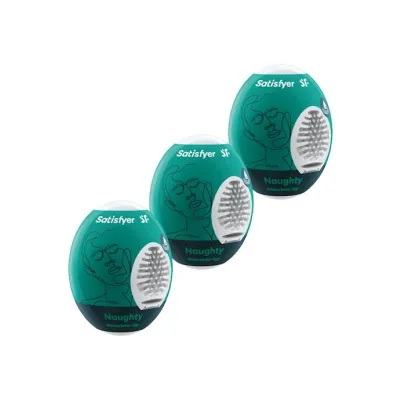 Satisfyer Masturbator Eggs Set Of 3 Naughty