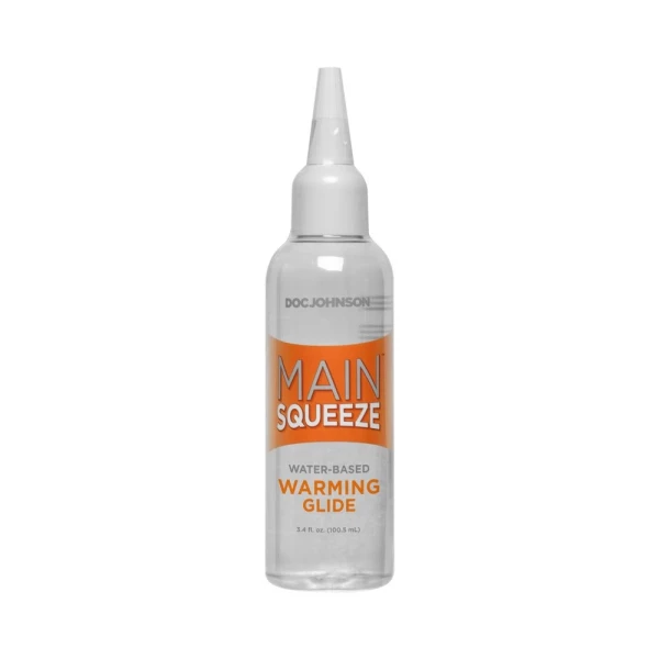 Main Squeeze Warming Water Based Lubricant 3.4oz