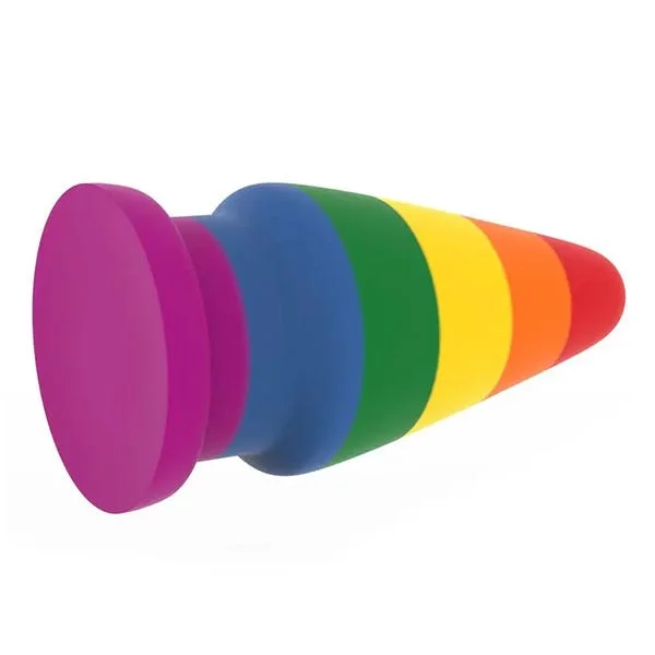 Lovetoy Prider 6-Inch Rainbow Anal Plug