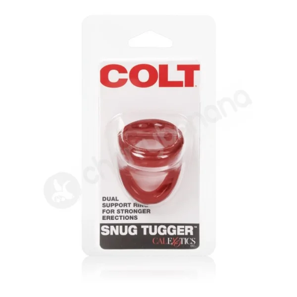 Colt Red Snug Tugger Dual Support Ring