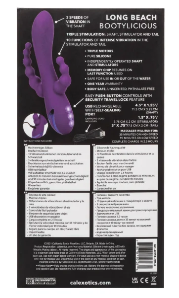 California Dreaming Long Beach Bootylicious -  Purple