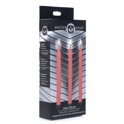 Fetish Drip Candles 3pk Red