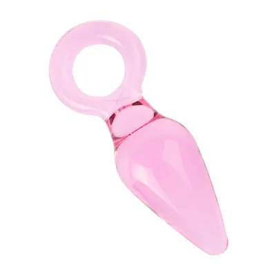 Lucent Trinity Glass Butt Plug