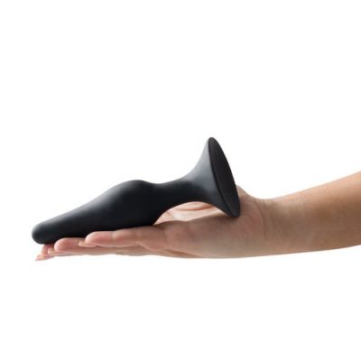 Bondara Black Silicone Butt Plug 4 5 5 or 6 Inch
