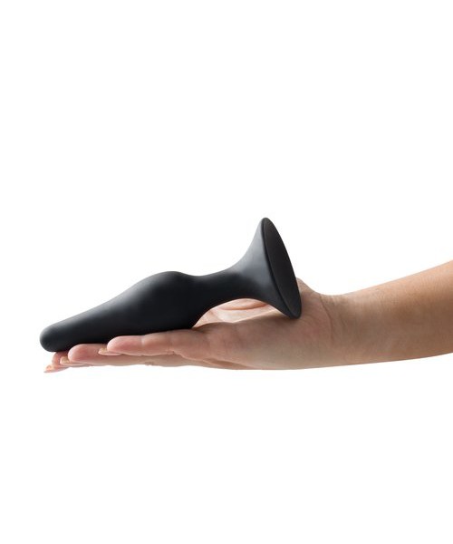 Bondara Black Silicone Butt Plug – 4.5, 5 or 6 Inch — image 6 of 6