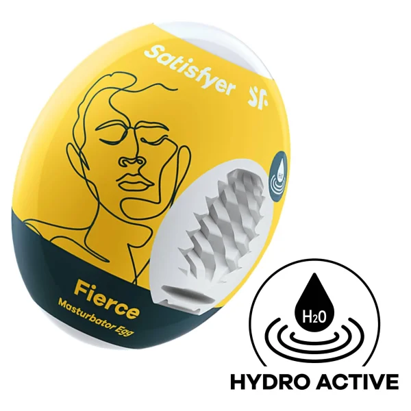 Satisfyer Masturbator Egg Fierce Yellow