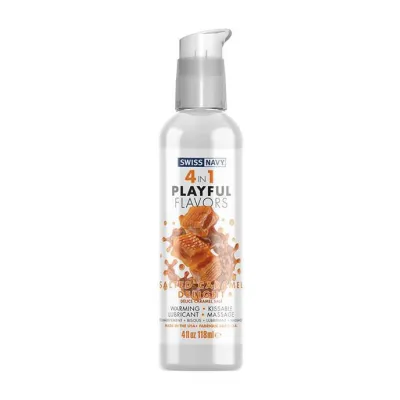 Swiss Navy 4 In 1 Salted Caramel Playful Flavours