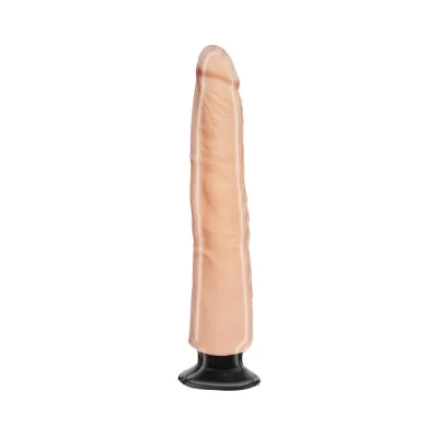 Skinsations Vibrating 8 Inch Dong Heat Wave