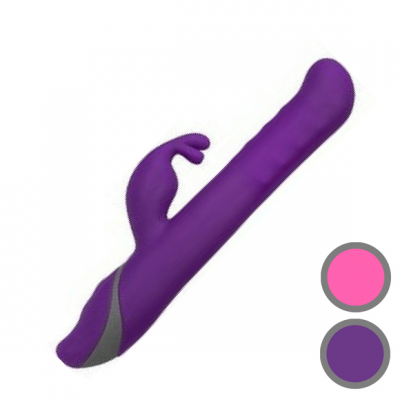 Commotion Samba Rotating Silicone Rabbit Vibrator