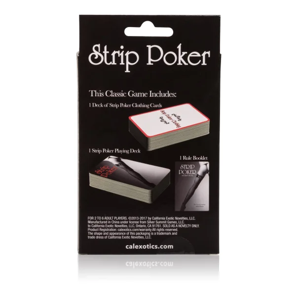 Strip poker