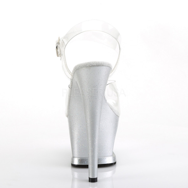7 inches Heel, 2 3/4 inches Cut-Out PF Ankle Strap Sandal — image 20 of 25