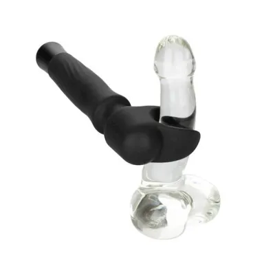 Optimum Power Masturwand Vibrating Stroker Black