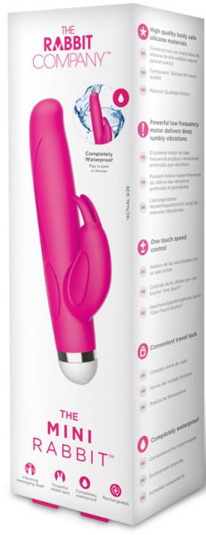 Mini Rabbit Hot Pink