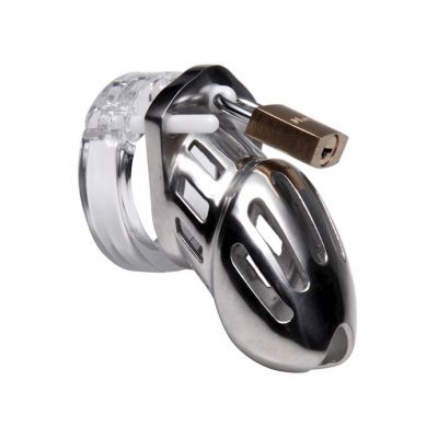 Stainless Steel Chastity Cage Upgrade Silver