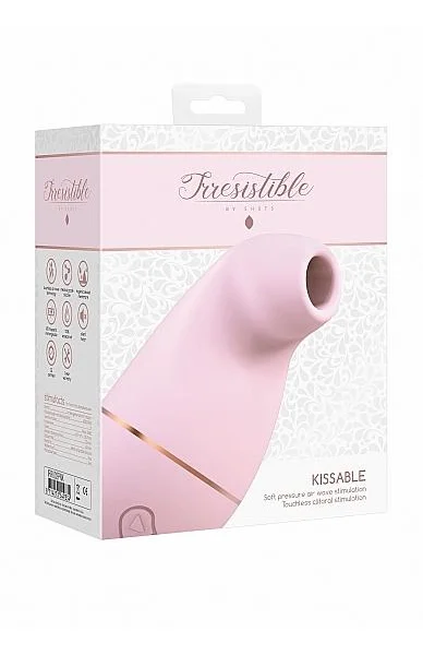 Irresistible Kissable Pink Clitoral Stimulator