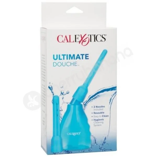 Calexotics Ultimate Blue Douche With 2 Interchangeable Nozzles
