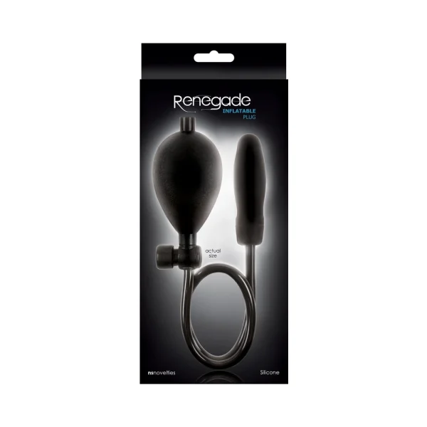Renegade Inflatable Silicone Anal Plug — image 4 of 6