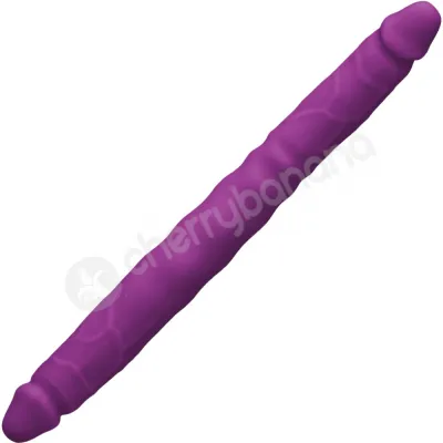 Colours Purple 12 Double Pleasures Silicone Double Dong