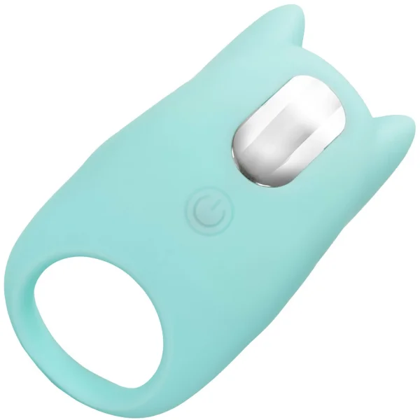 Silicone Rechargeable Dual Exciter Enhancer Vibrating Cock Ring By CalExotics