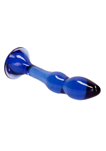Slimline G-Spot Glass Dildo 8"